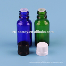 White child proof plastic cap for essential oil bottle